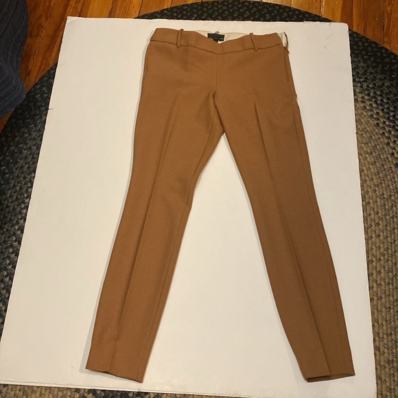 J.‎ Crew Minnie Cropped Slacks. Inseam 28”. Camel. - Picture 1 of 5